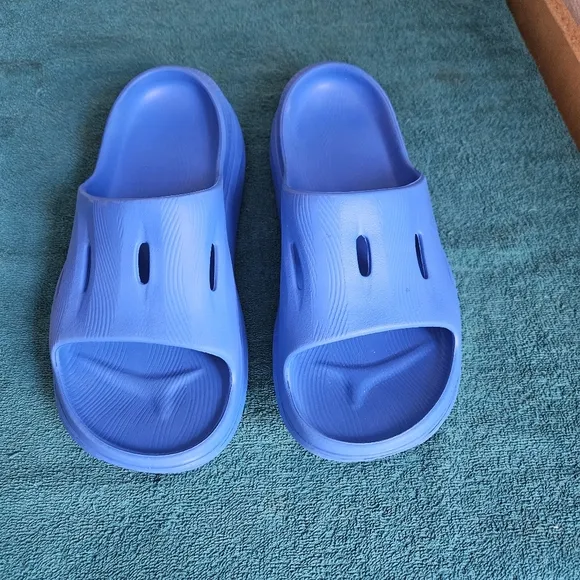 Hoka Blue Slide Recovery Sandal Unisex M10/W12