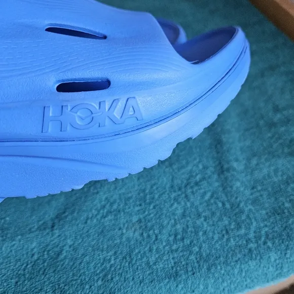 Hoka Blue Slide Recovery Sandal Unisex M10/W12