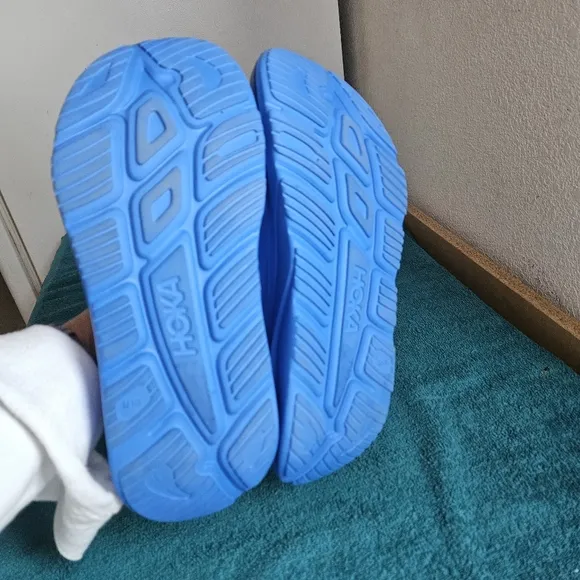 Hoka Blue Slide Recovery Sandal Unisex M10/W12