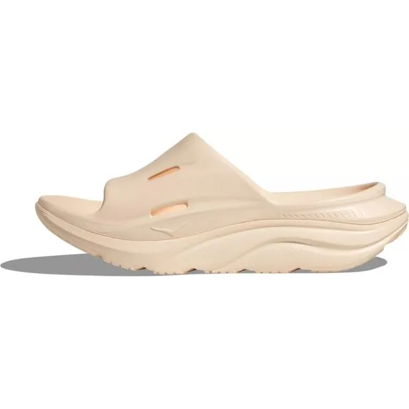 Hoka Ora Recovery Slides 3 Comfort Sandals US Men's 12 / Women's 14, Vanilla, NE