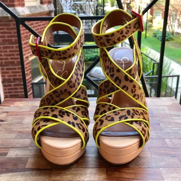 HOT Jessica Simpson Evangela sandals heels
