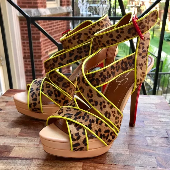 HOT Jessica Simpson Evangela sandals heels