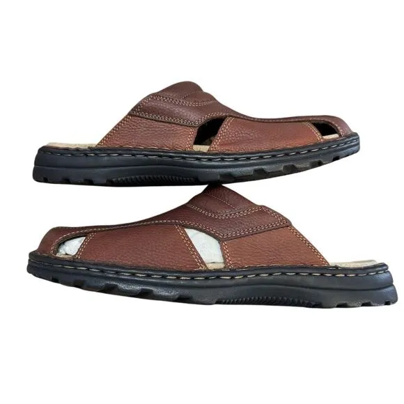 Hush Puppies Beachbreak II Men's Slide Sandals Brown Size 11