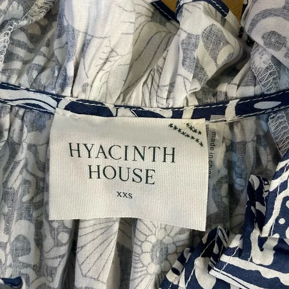 Hyacinth House Tuckernuck Thea Tiered Floral Mini Dress - Sz XXS 🧡🎀