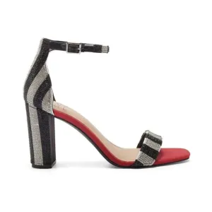 Inc International Concepts 8M Lexini Two-Piece Sandals Heel Pumps Rhinestones