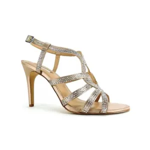 INC International Concepts Women's Randiff Bling Sandals Bisque Dance Size 6