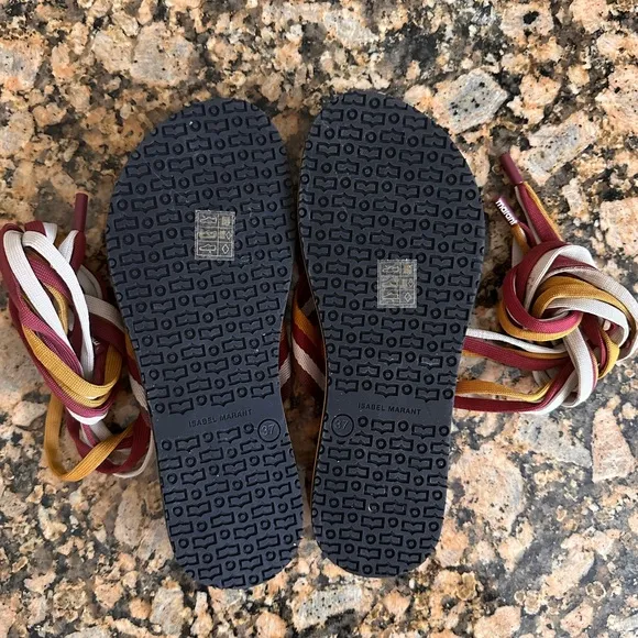 Isabel Marant Tunoi Rope Lace-Up Sandal