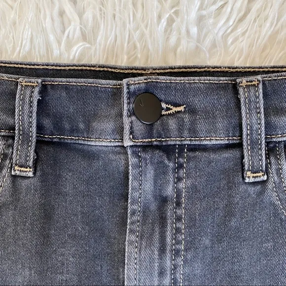 J Brand Lyla denim mini high waisted skirt $198