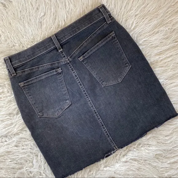 J Brand Lyla denim mini high waisted skirt $198