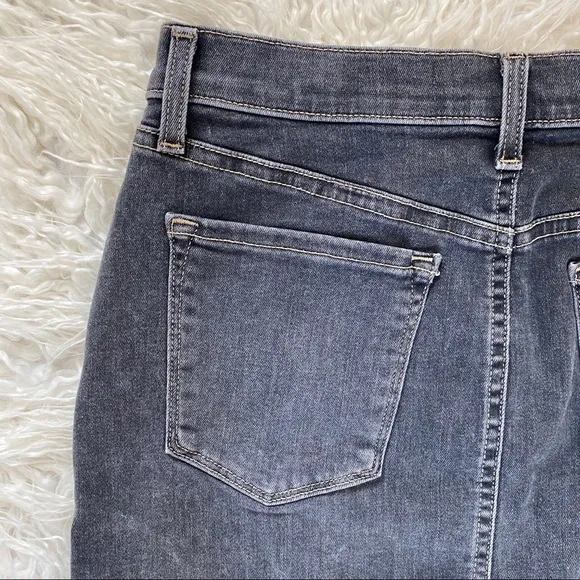 J Brand Lyla denim mini high waisted skirt $198
