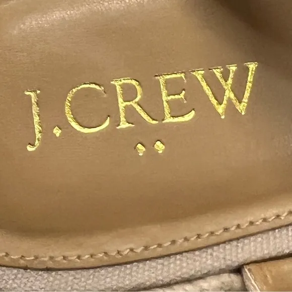J. Crew Factory Tan Platform Espadrille Sandals Women’s 8.5