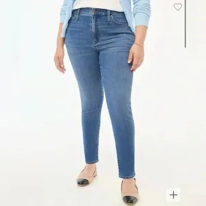J Crew Jeans Skinny Ankle Blue Denim Signature Stretch NWT Size 30 Mid Rise