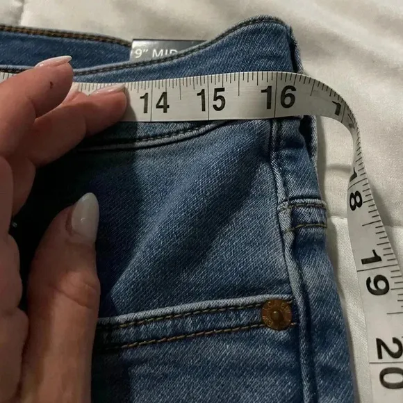 J Crew Jeans Skinny Ankle Blue Denim Signature Stretch NWT Size 30 Mid Rise