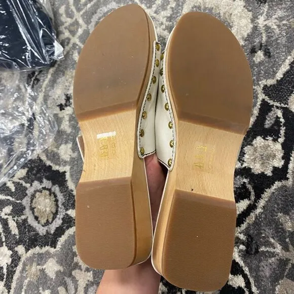 J. Crew Leather double buckle-strap sandals Item AX910