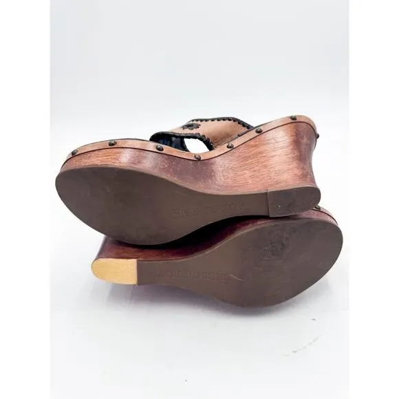 Jack Rogers Wedge Heels Size 8