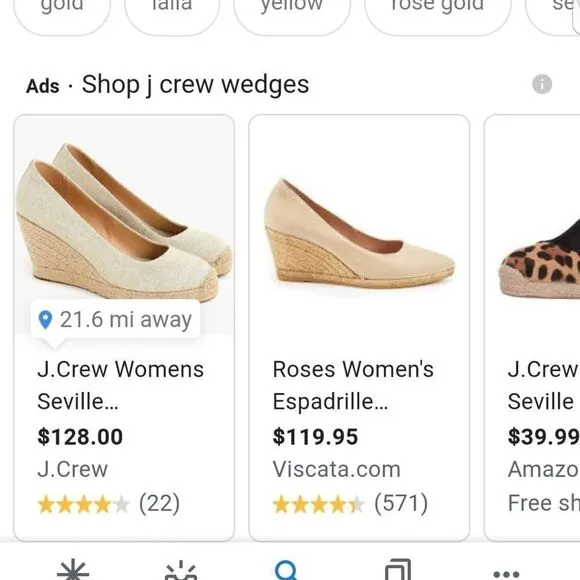 Jcrew wedge sandals