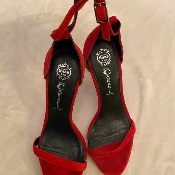 Jeffrey Campbell Stiletto heels ankle strap sandals size 8