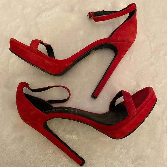 Jeffrey Campbell Stiletto heels ankle strap sandals size 8