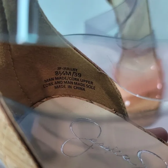 Jessica Simpson Jullry Multicolored Heels Size 8.5 M