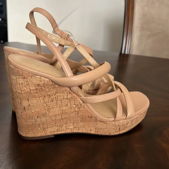 Jessica Simpson Simina Cork Wedge Sandals