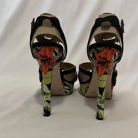 Jessica Simpson Women’s Balina Tropical Platform Dress Heeled Sandals
