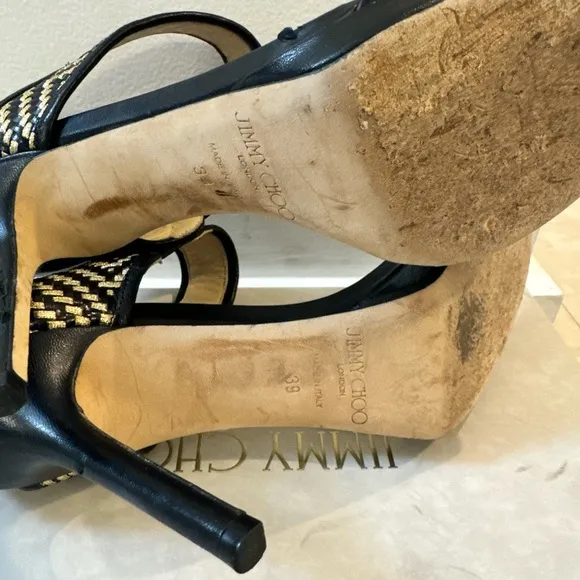 Jimmy Choo Alana Stiletto Sandals