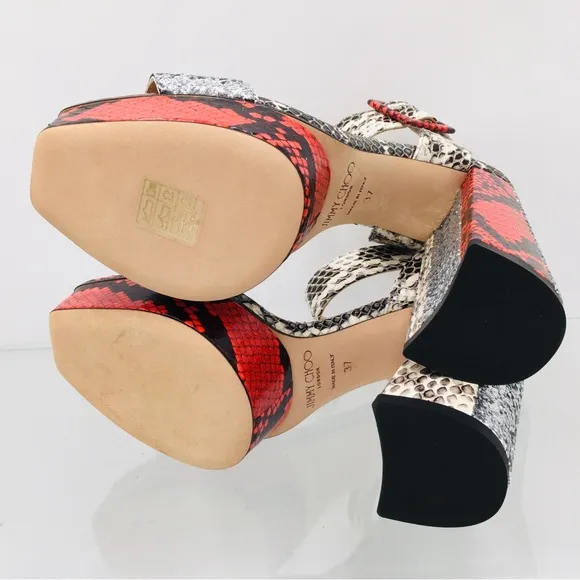 Jimmy Choo JAX / PF 125 Women’s Platform Heels Sandals