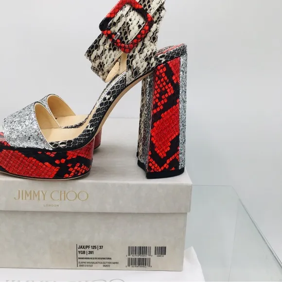 Jimmy Choo JAX / PF 125 Women’s Platform Heels Sandals