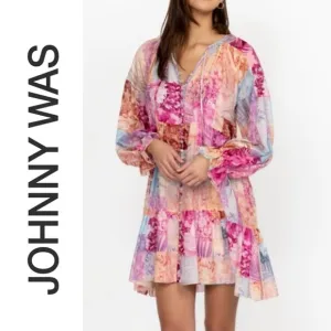 Johnny Was ETTA MINI DRESS Size XS