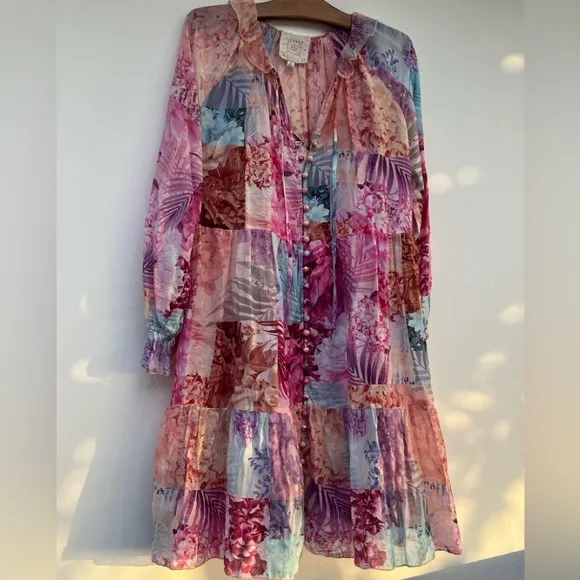 Johnny Was ETTA MINI DRESS Size XS