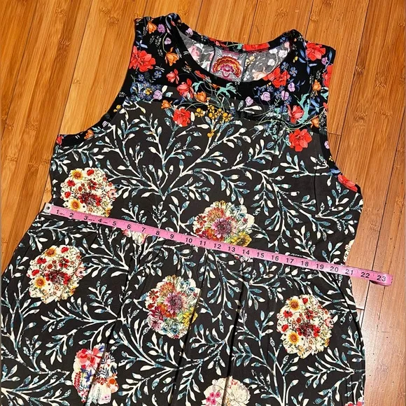 Johnny Was Kashim Easy Fit Tank Dress Size XXL