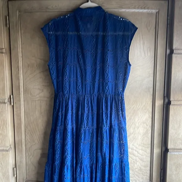 Johnny Was 🔥 MARINA JOY SILK Embroidered MAXI DRESS