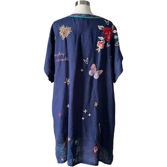 Johnny Was Monroe Easy Button Tunic