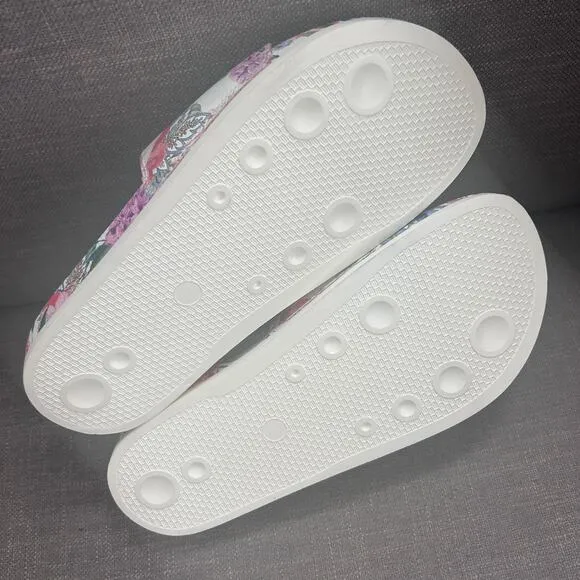 Johnny Was Neon Jungle Poolslide Pool Slides Sandals JWS19424-1 Size 8 NEW