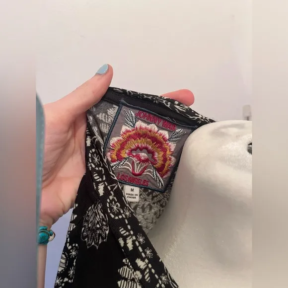 Johnny Was THE JANIE FAVORITE A‑LINE KNIT DRESS Medium