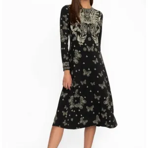 Johnny Was THE JANIE FAVORITE A‑LINE KNIT DRESS Medium