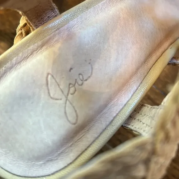 Joie Nude sandals.