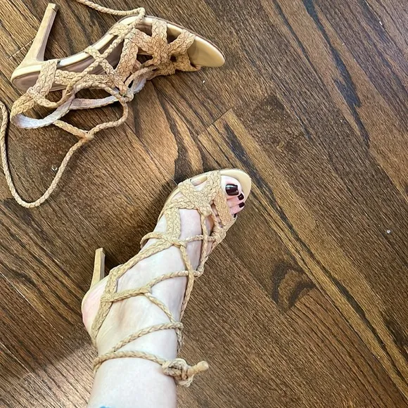 Joie Nude sandals.