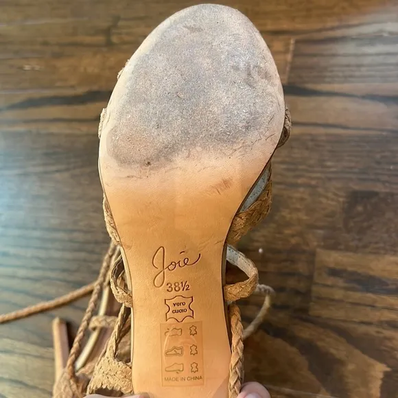 Joie Nude sandals.