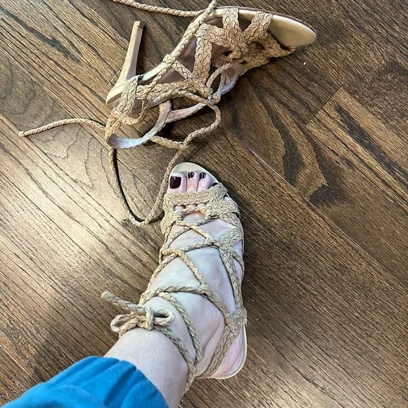 Joie Nude sandals.