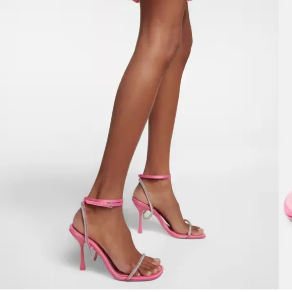 Jonathan simkhai crystal embellished sandals #065