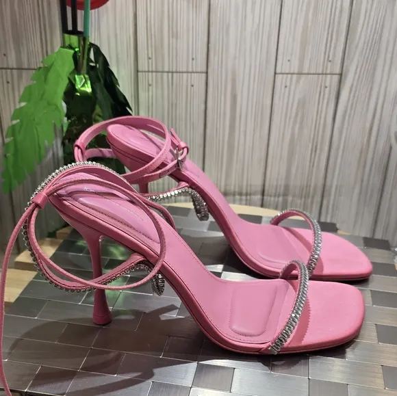 Jonathan simkhai crystal embellished sandals #065