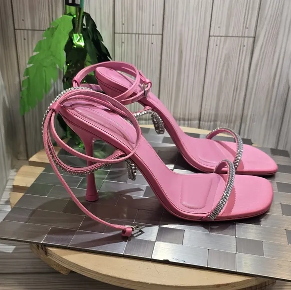 Jonathan simkhai crystal embellished sandals #065