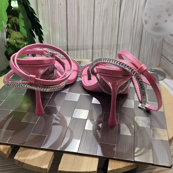 Jonathan simkhai crystal embellished sandals #065