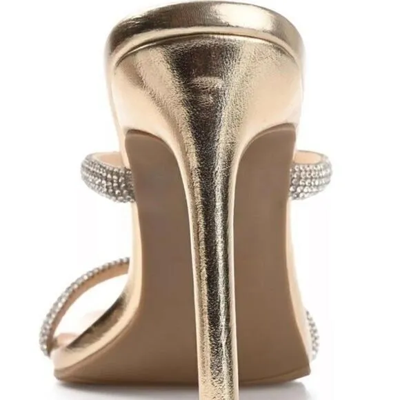 JOURNEE COLLECTION Women's shoes Reena Slide Dress Sandals, heels size 8.5