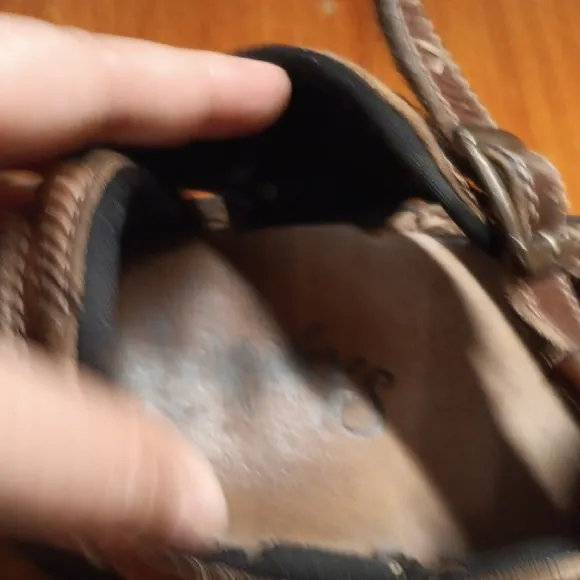 Journey's Men's Brown Leather Sandals size 9