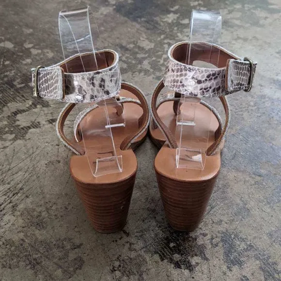 K. Jacques T-Strap Wedge Sandals - sz 36
