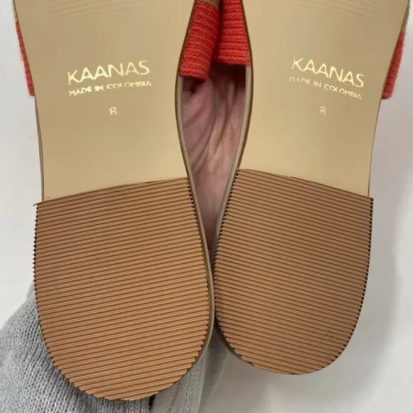 Kaanas 8 Bronte Woven Slide Sandals