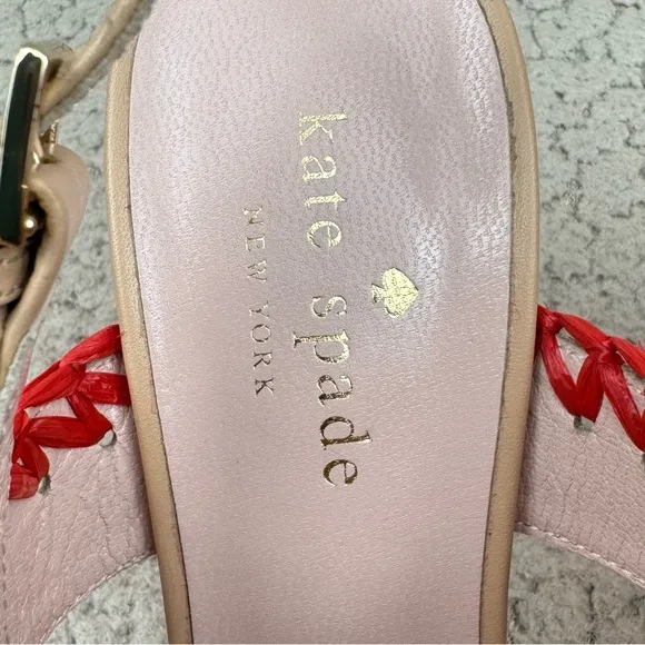 Kate Spade Central Too Moroccan Tassel Pom Pom Sandals Heels