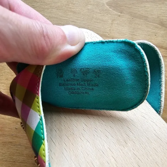 Kate Spade Dr. Scholl's X Bella Plaid Slide Sandal